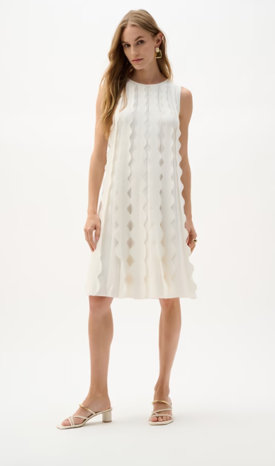 Joseph Ribkoff Sleeveless A-line Dress