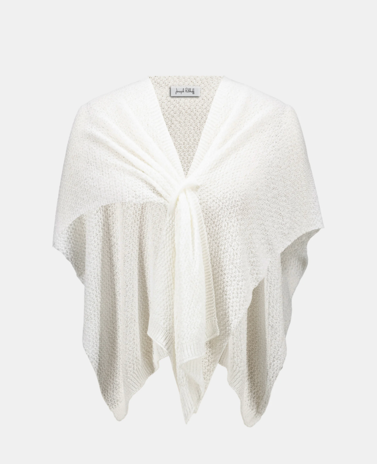 Jospeh Ribkoff Soft Knit Draped Pull-Through Cover-Up