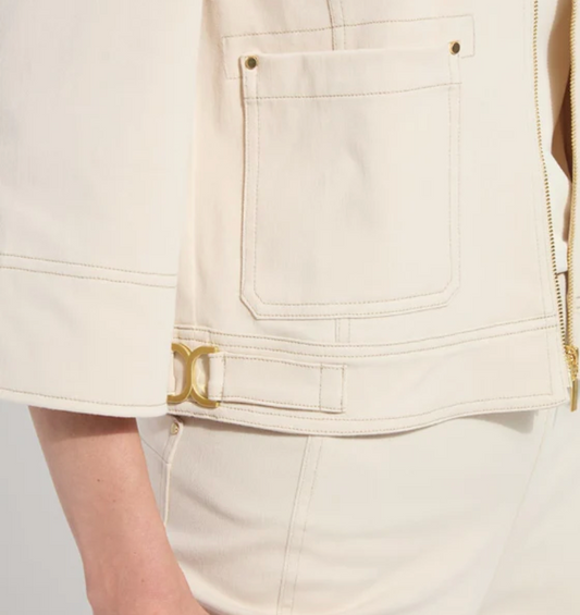 LYSSE Nylah Detail Crop Jacket