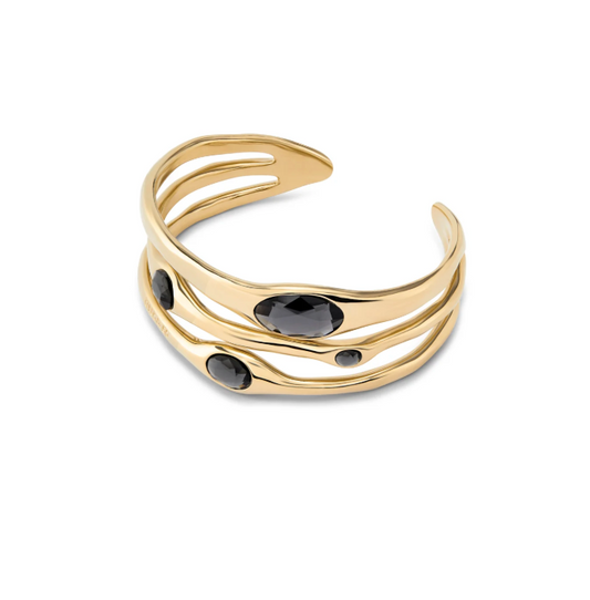 UNO DE 50 Bangle bracelet with crystals