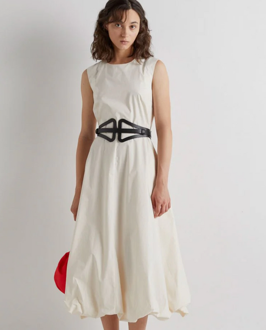 MeiMeiJ Bubble Hem Sleeveless Dress