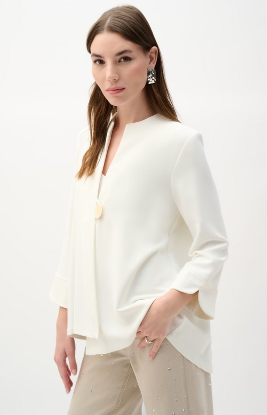 Joseph Ribkoff Swing Jacket With Statement Button Style
