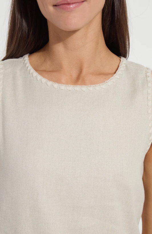 LYSEE Gabriella Linen Top