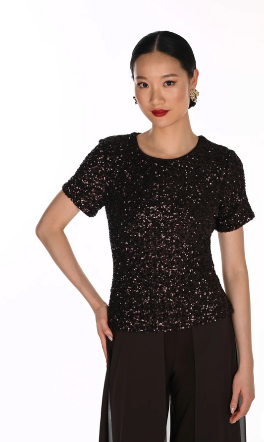 Frank Lyman Short Sleeve Fitted Top Style