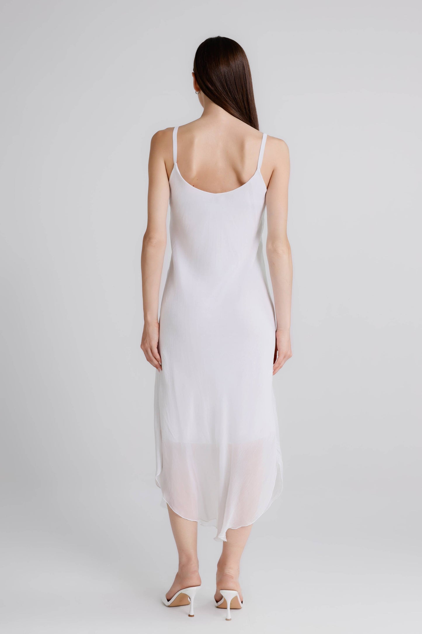 Rachel Silk Midi Dress (DT224)