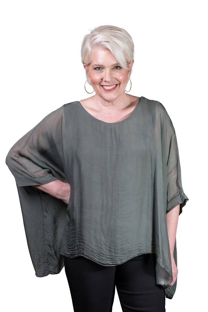 Sofia Silk Kaftan (BQ201)