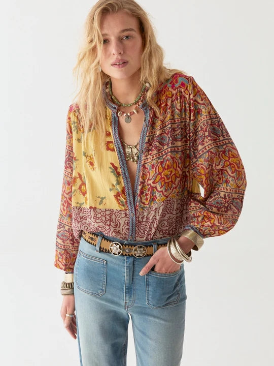 Leandra Blouse - Mullumbimby Patch