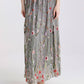 TINA Stephens Italy/Tees By Tina - Sable Garden Silk Skirt (SL202G)