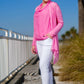 Sarita Silk Drape Neck Top (BT212)