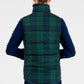 Puffer Vest -  Black Watch Plaid