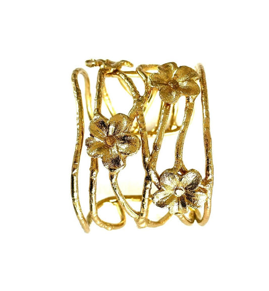 CV Designs - Large flower cuff-cvbfl-Best Seller