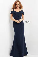 Jovani Off the Shoulder Sheath Gown