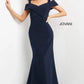 Jovani Off the Shoulder Sheath Gown