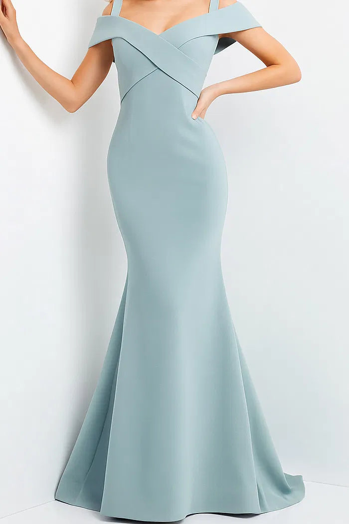 Jovani Off the Shoulder Sheath Gown