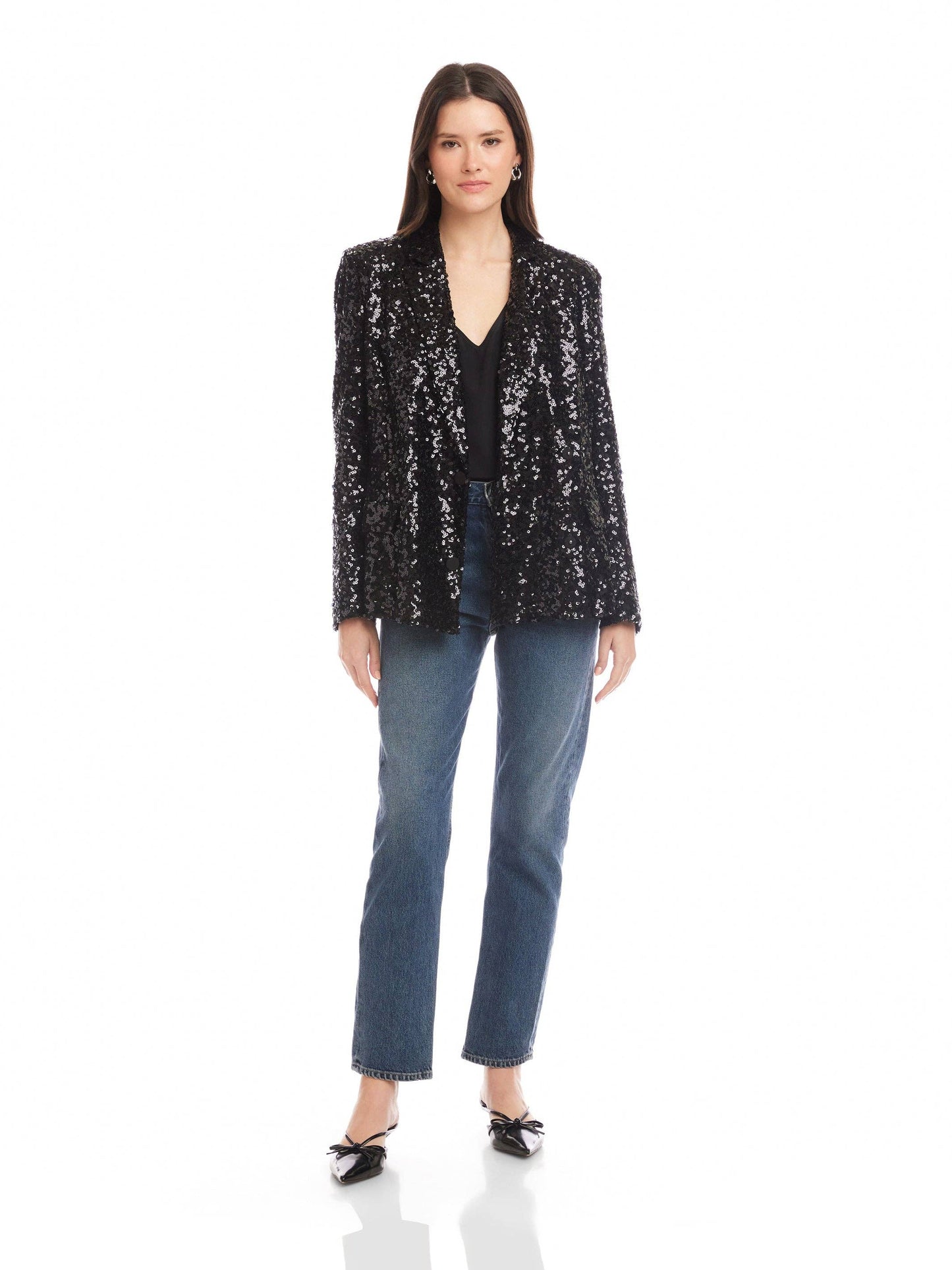 Fifteen Twenty Loretta Sequin Jacket