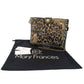 Mary Francis Untamed Beaded Animal Print Crossbody Handbag
