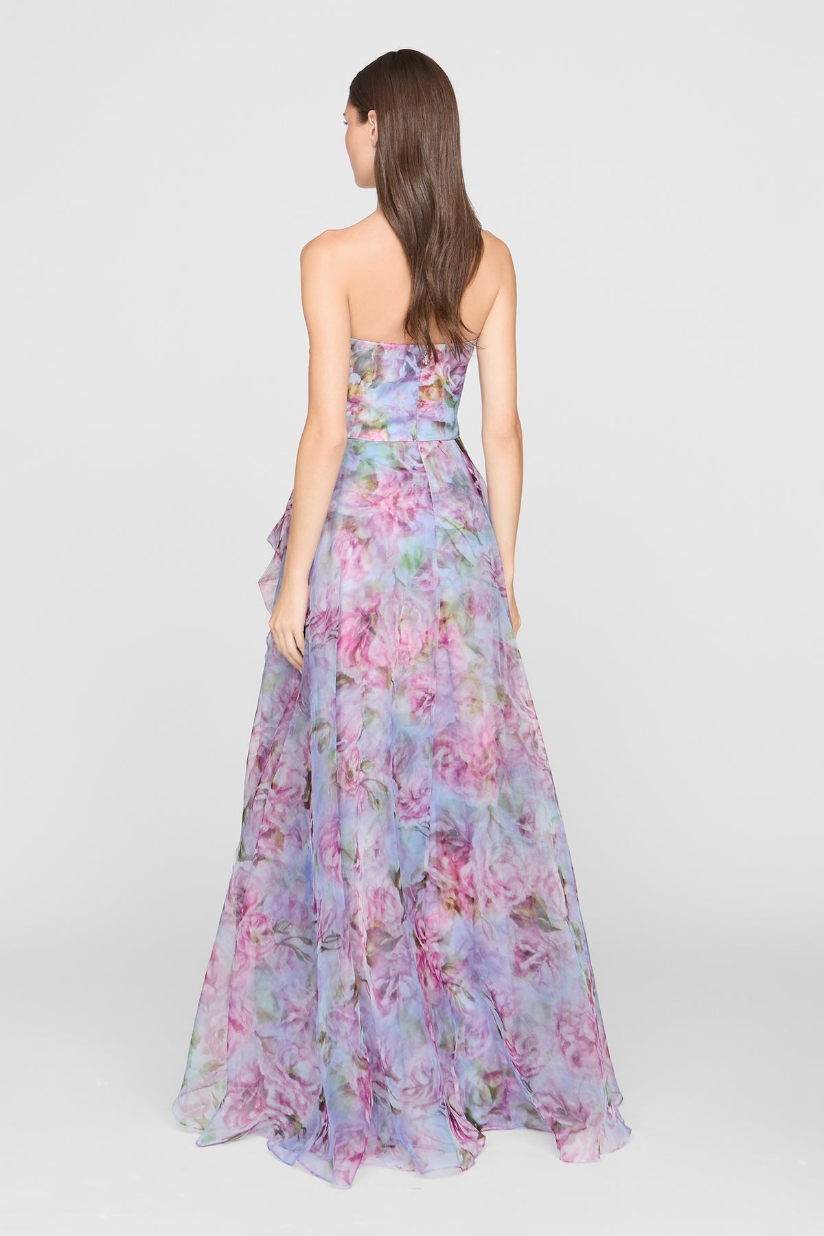 Theia Couture Fahreta Strapless Gown