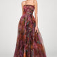 Theia Couture Fahreta Strapless Gown