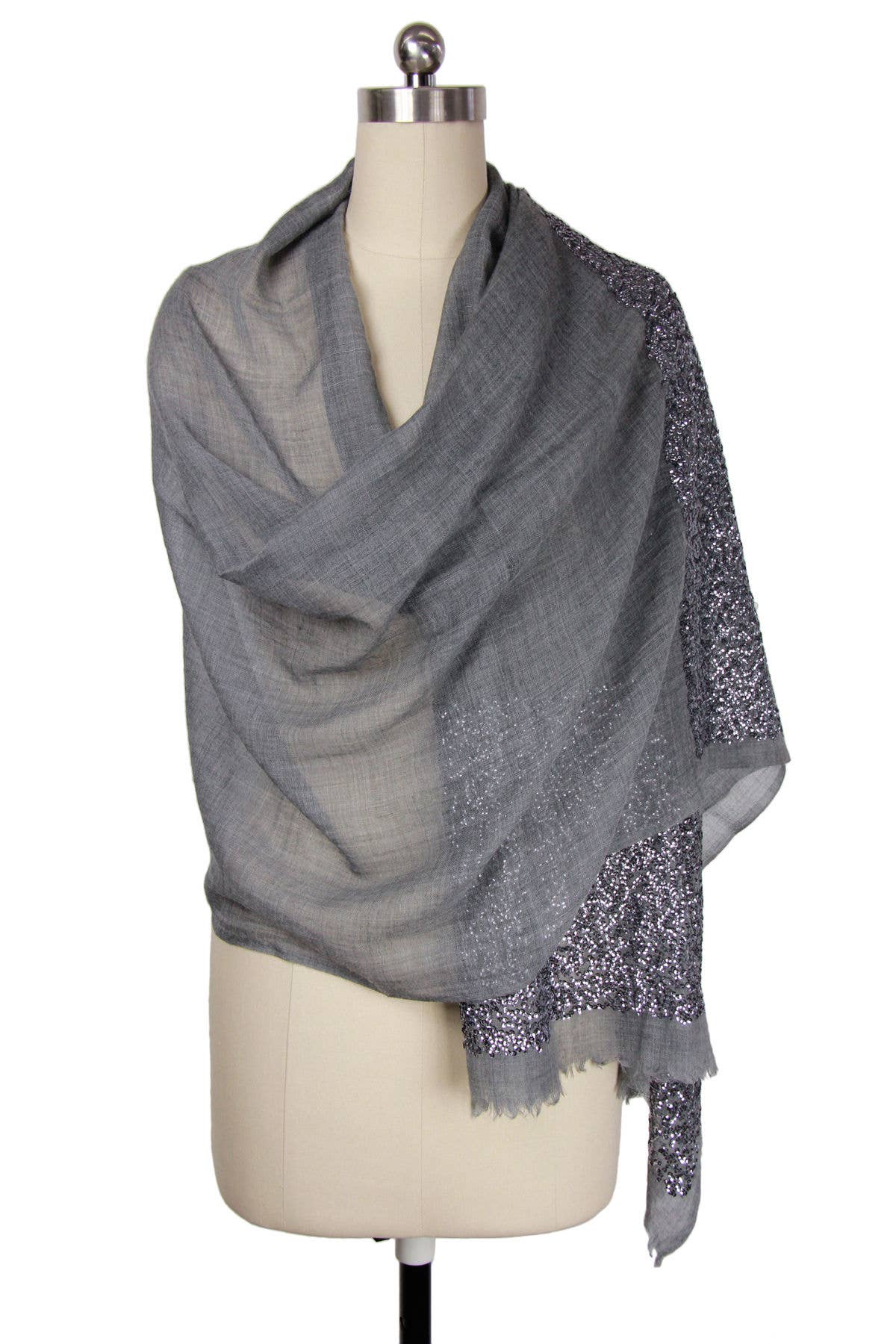 SAACHI - Sequins Wool Scarf
