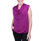 Sarita Silk Drape Neck Top (BT212)