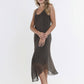 Rachel Silk Midi Dress (DT224)