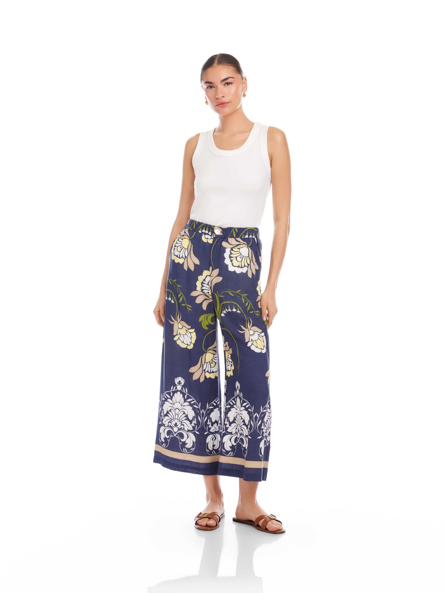 Fifteen Twenty - Tilly Cropped Pants