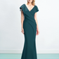 Alexander by Daymor Cap Sleeve Evening Gown
