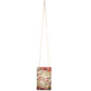 Mary Frances Accessories - Meadow Ditsy Floral Multi Color Beaded Crossbody Phone Bag