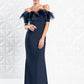 Alexander by Daymor Couture Ruffled Off Shoulder Sheath Dress