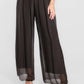 TINA Stephens Italy/Tees By Tina - Roxy Silk Straight Leg Pant (PL212)