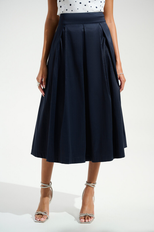 Joseph Ribkoff Elegant High-waist A-line Skirt Style