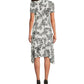 Johnny Was Janie Favorite Short Hankerchief Hem Dress