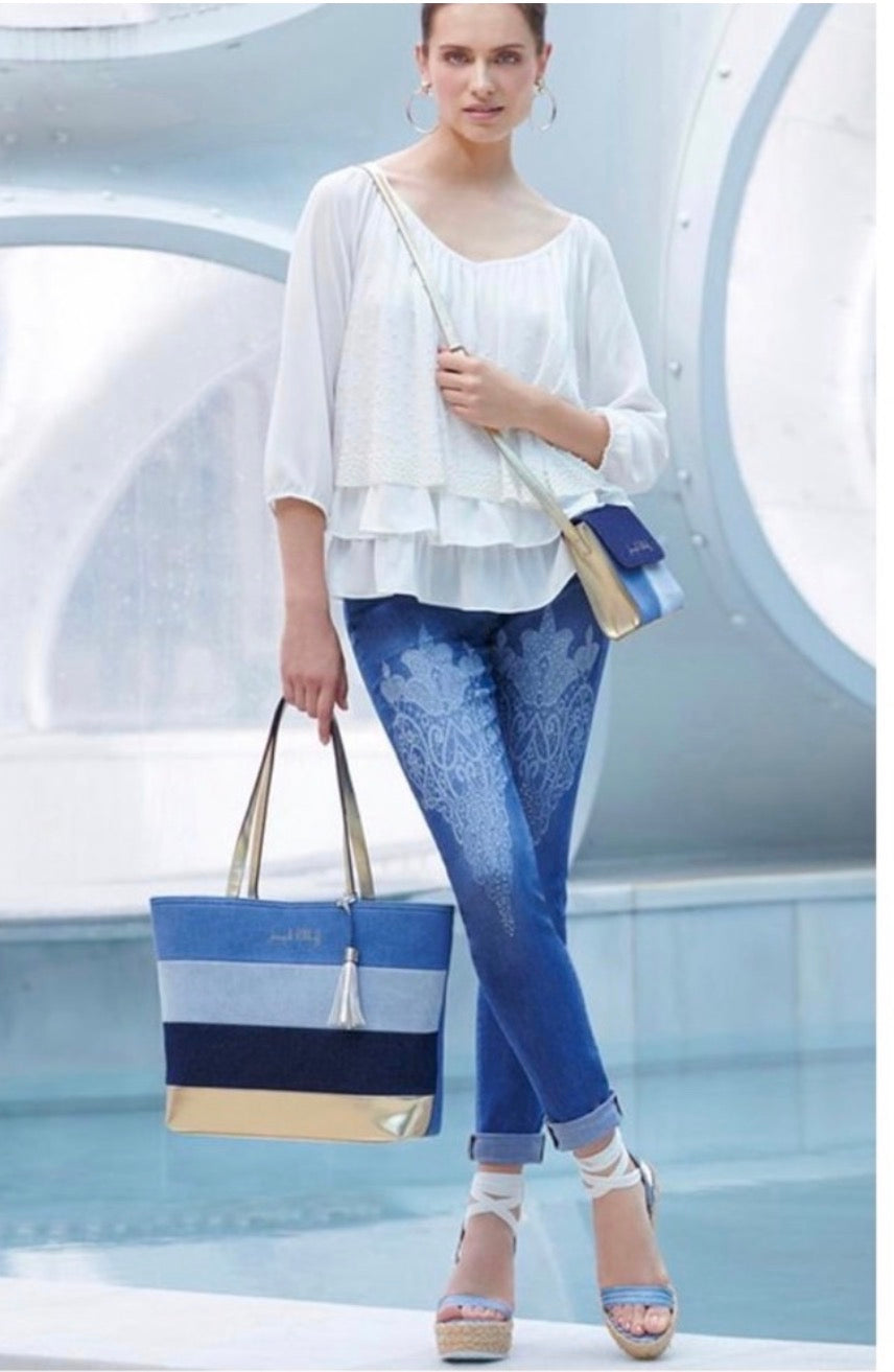 Joseph Ribkoff Denim Bag