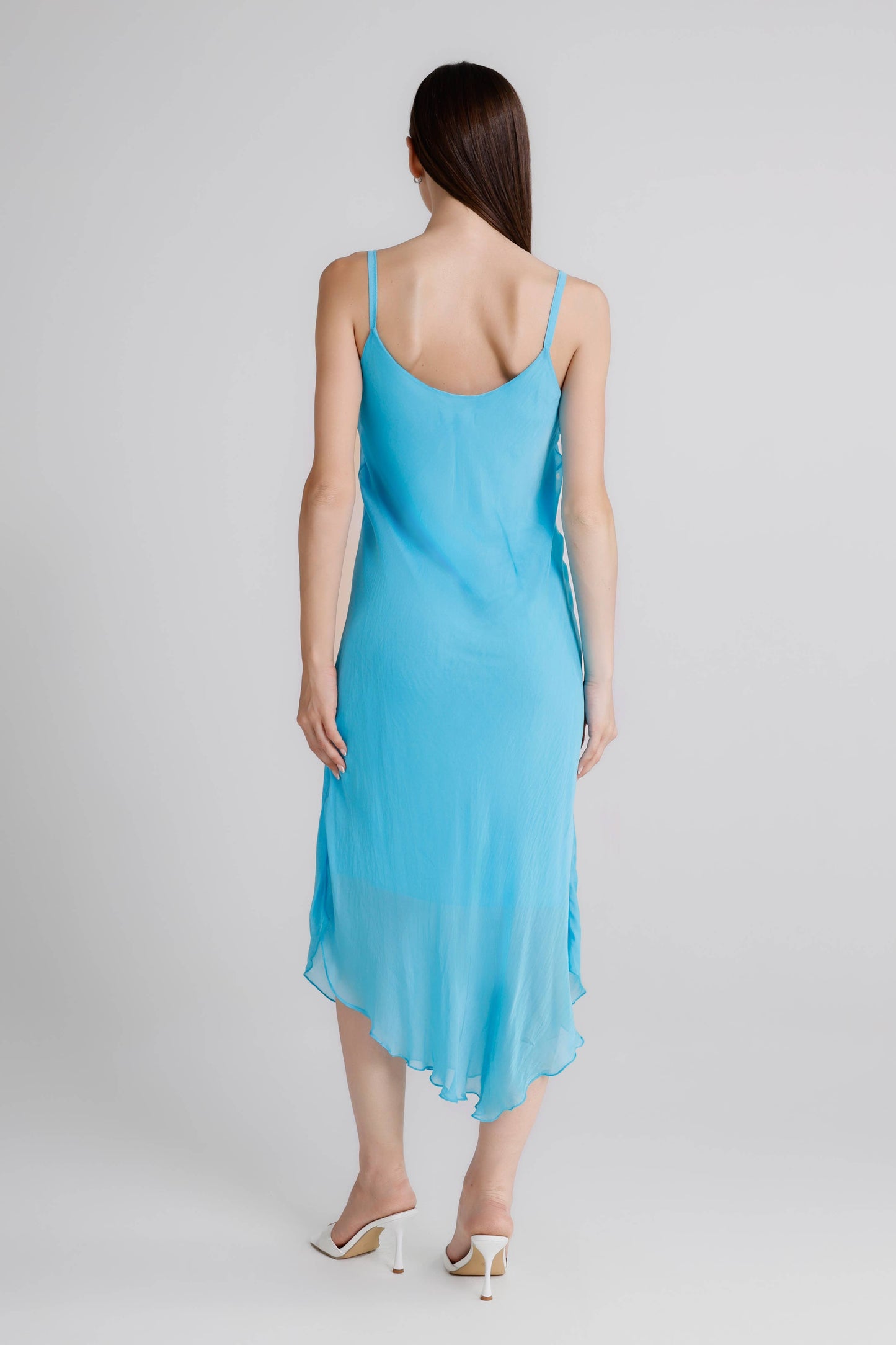 Rachel Silk Midi Dress (DT224)