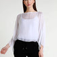 TINA Stephens Italy/Tees By Tina - Sofita 3/4 Sleeve Cropped Silk Kaftan (BQ200)