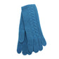 Cashmere Tech gloves with cables