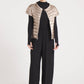 The St Ives | Down Vest Metallic Gold