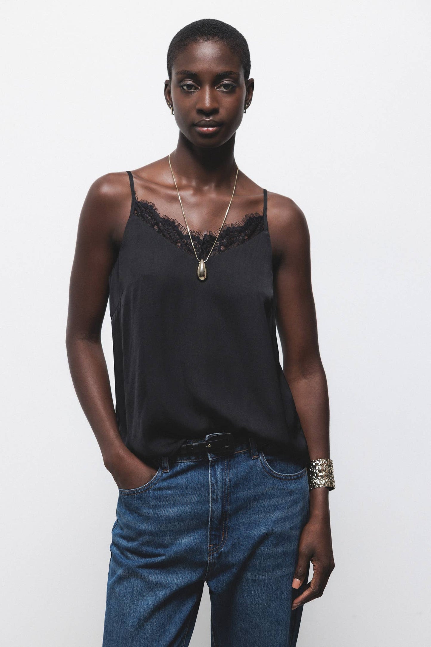 LANIDOR With Lace Detail (421443-1)