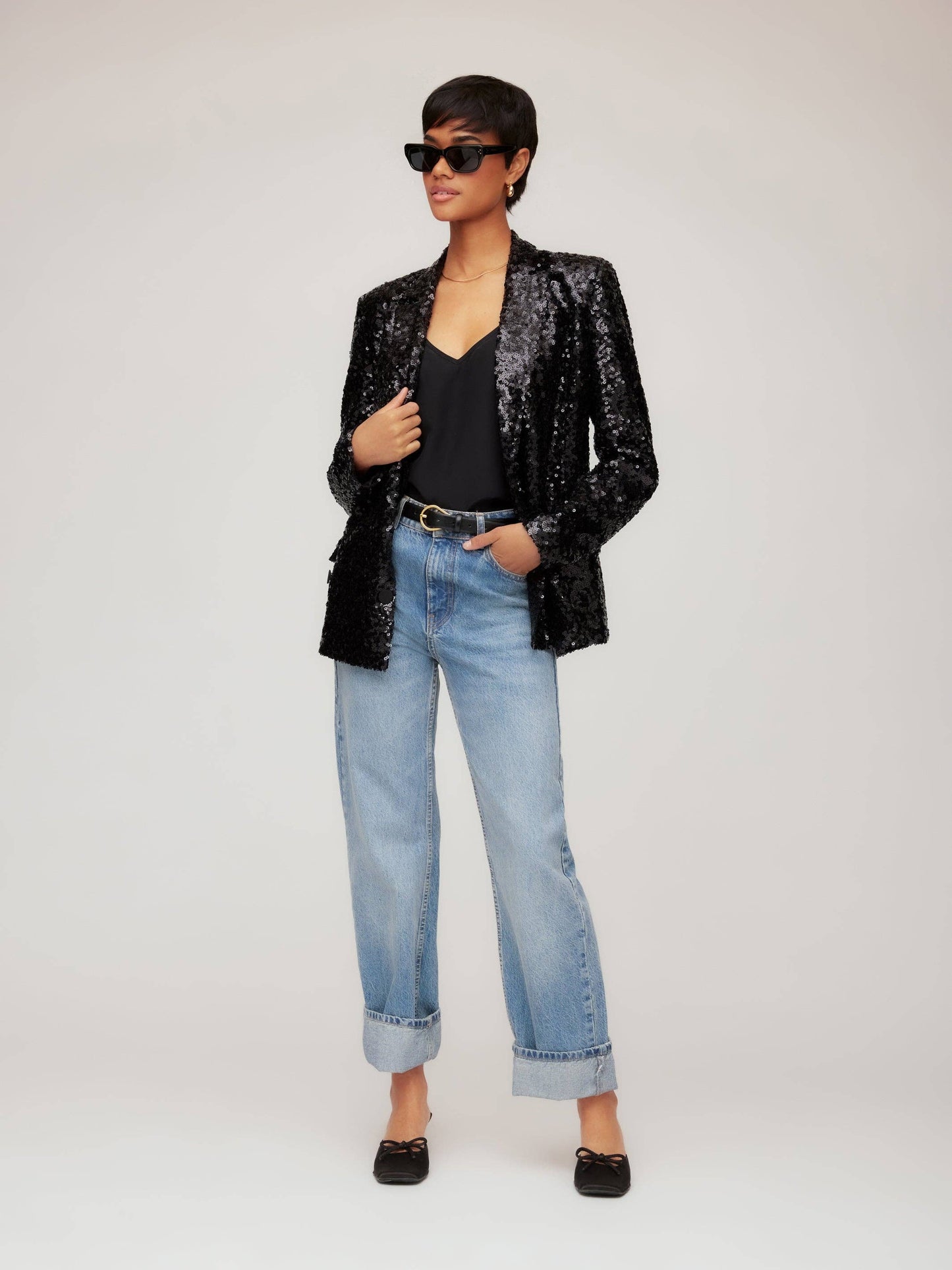 Fifteen Twenty Loretta Sequin Jacket