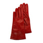 MADE IN ITALY 9" LEATHER GLOVES WITH CASHMERE LINING