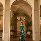 Frank Lyman Floral Off-shoulder Maxi Dress