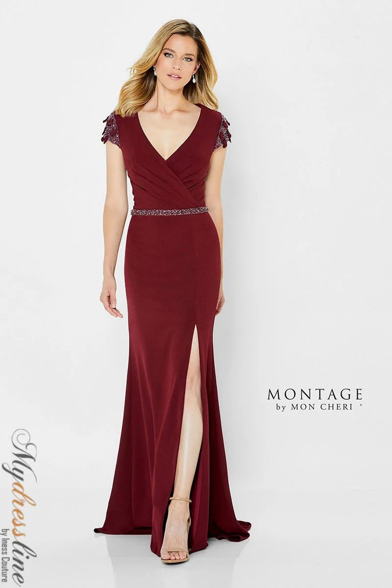 Montage by Mon Cheri Fit & Flare Gown