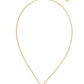 Crystal Cross Pendant Necklace - NFM7BGCRY