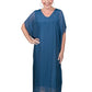 Helen Silk Kaftan Long Dress (DSS204)