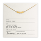 May You Be Happy Necklace