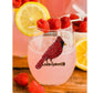 Cardinal Jeweled Stemless Wine Glass