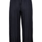 TINA Stephens Italy/Tees By Tina - Mercedes Foldover Waist Silk Pant (PL203): 040 Medium Gray / One Size