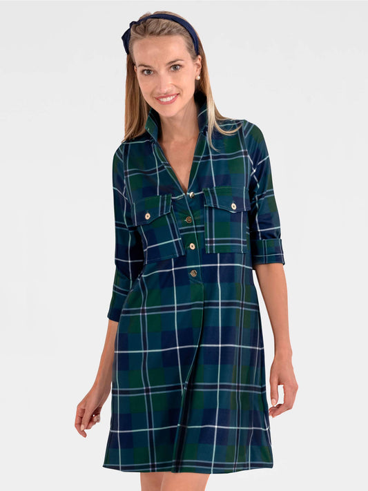 Alli Dress - Melville Tartan