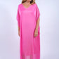Helen Silk Kaftan Long Dress (DSS204)