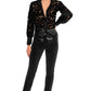 Sumptuous Blouse - Luxe Leaf Velvet